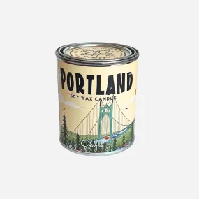 8 oz DESTINATION SOY CANDLE - PORTLAND