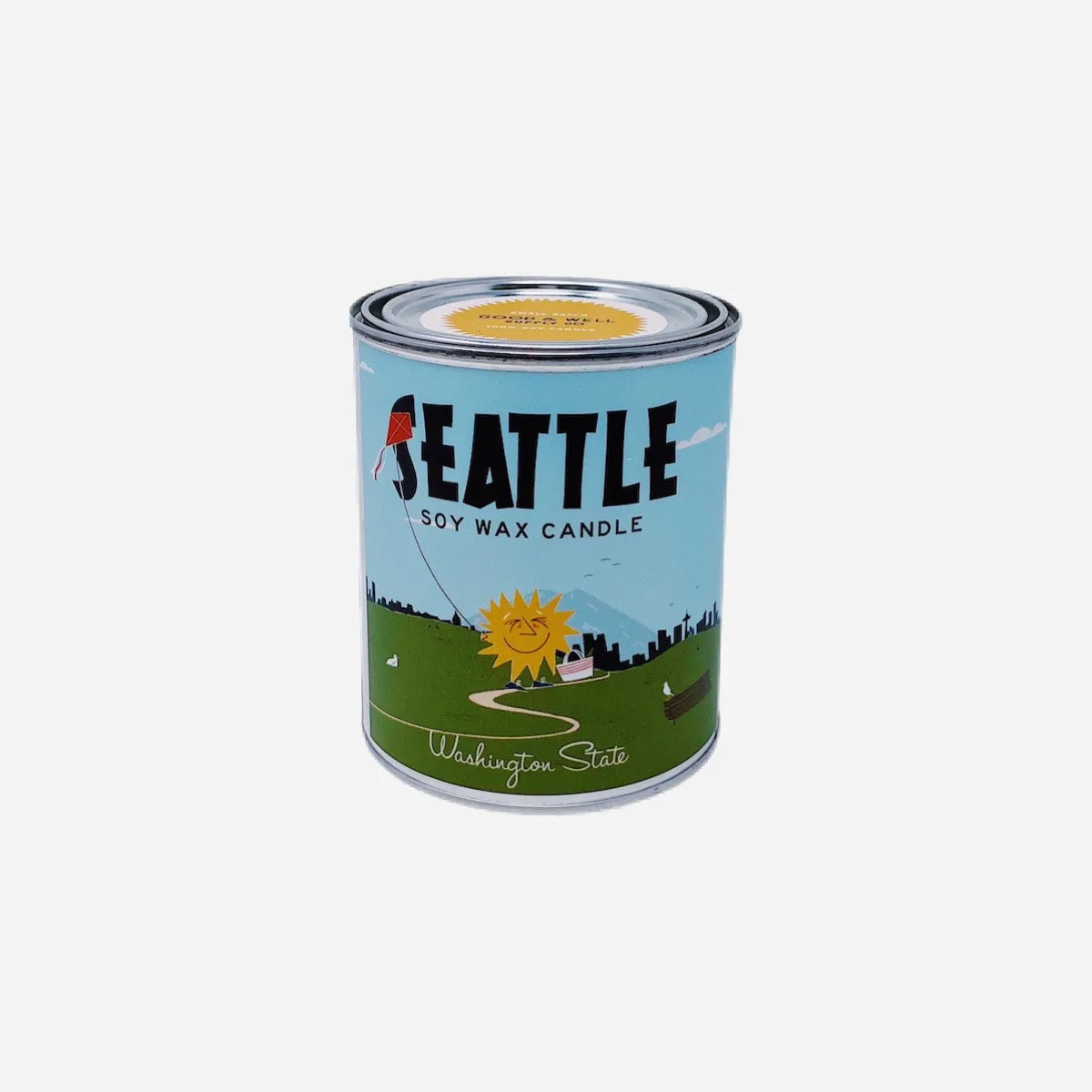 8 oz DESTINATION SOY CANDLE - SEATTLE