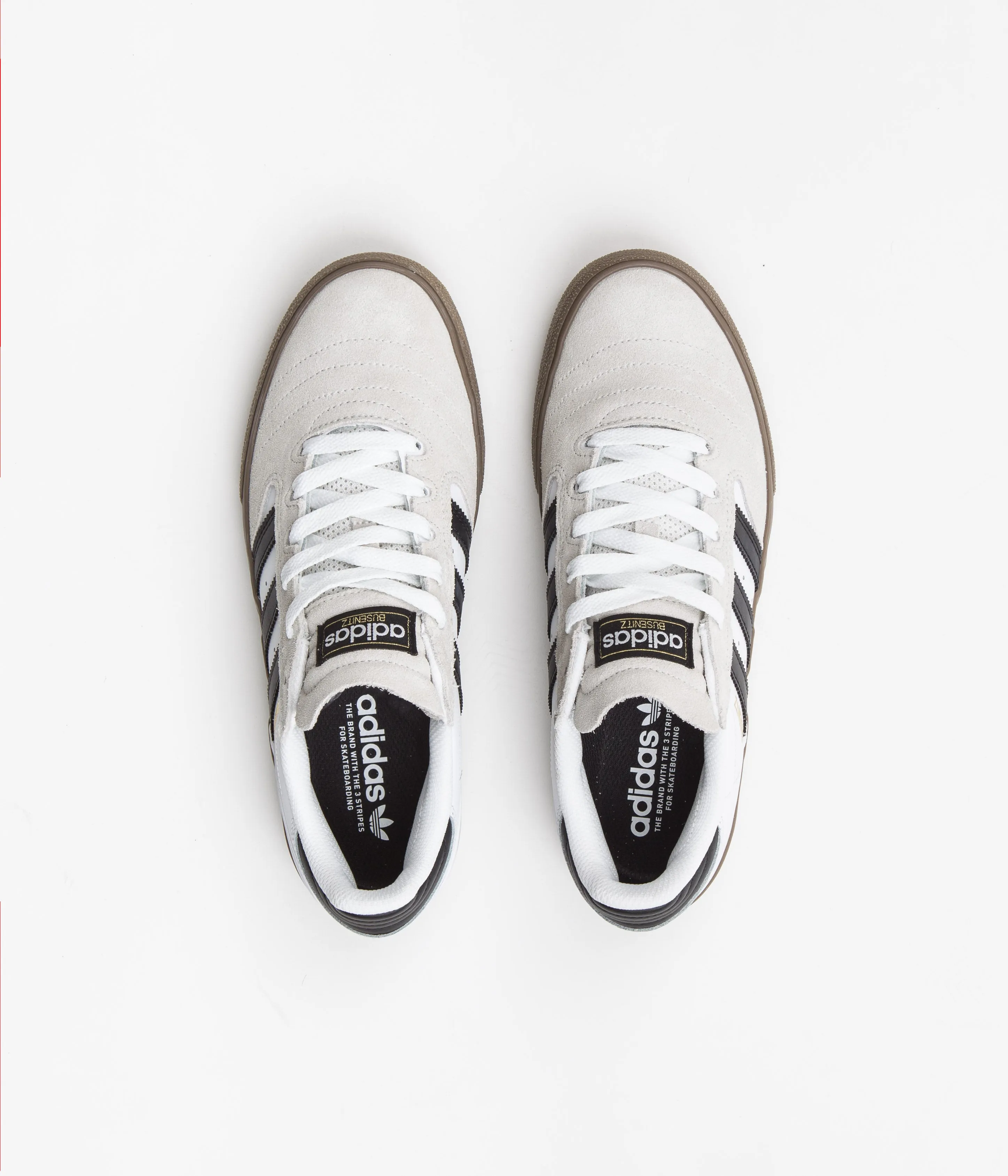 Adidas Busenitz Vulc II Shoes - FTWR White / Core Black / Gold Metallic