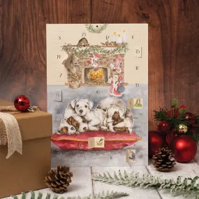 Advent Christmas Card (Large) - All I want for Christmas - WADCAL002