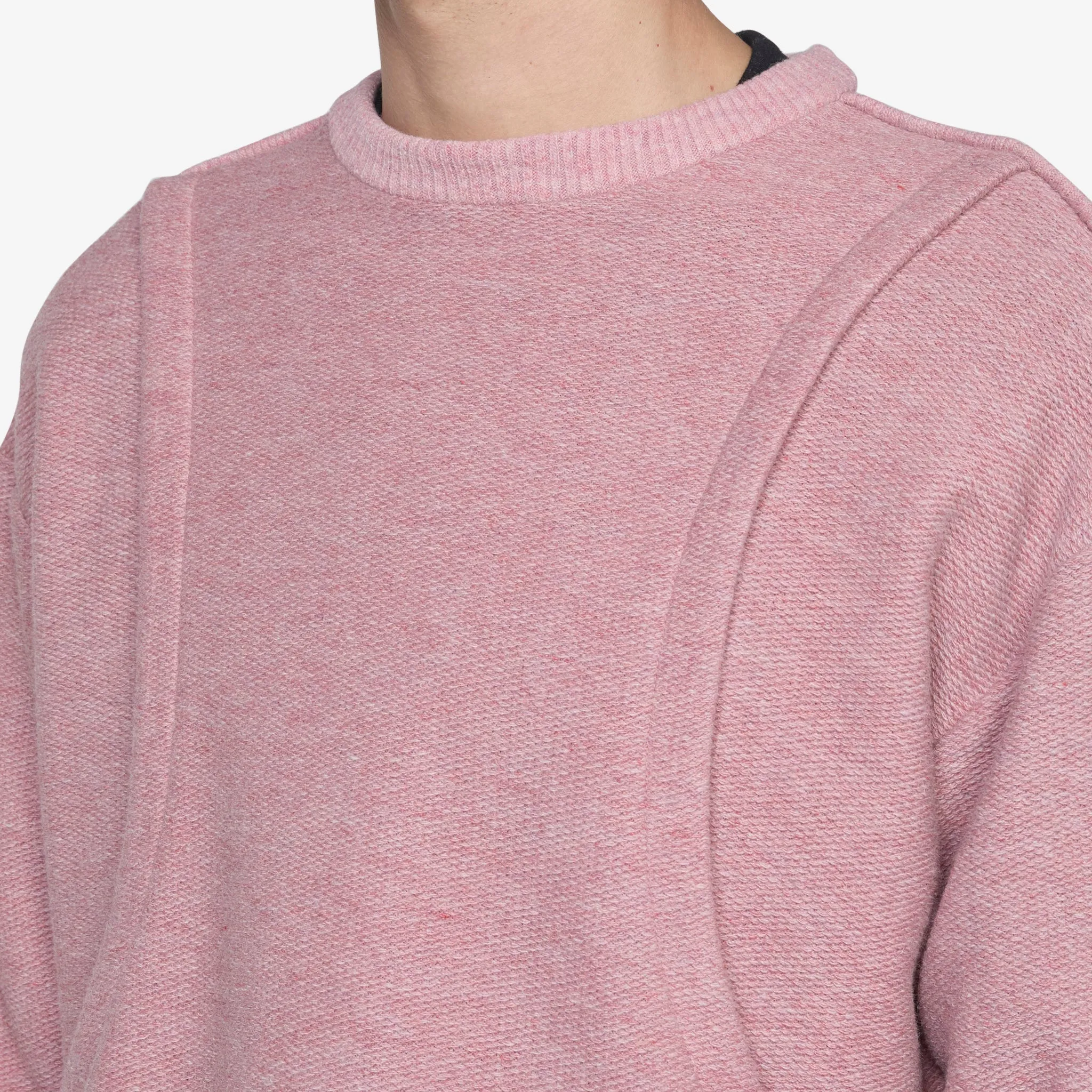 Amanes Crewneck Sweater Pink