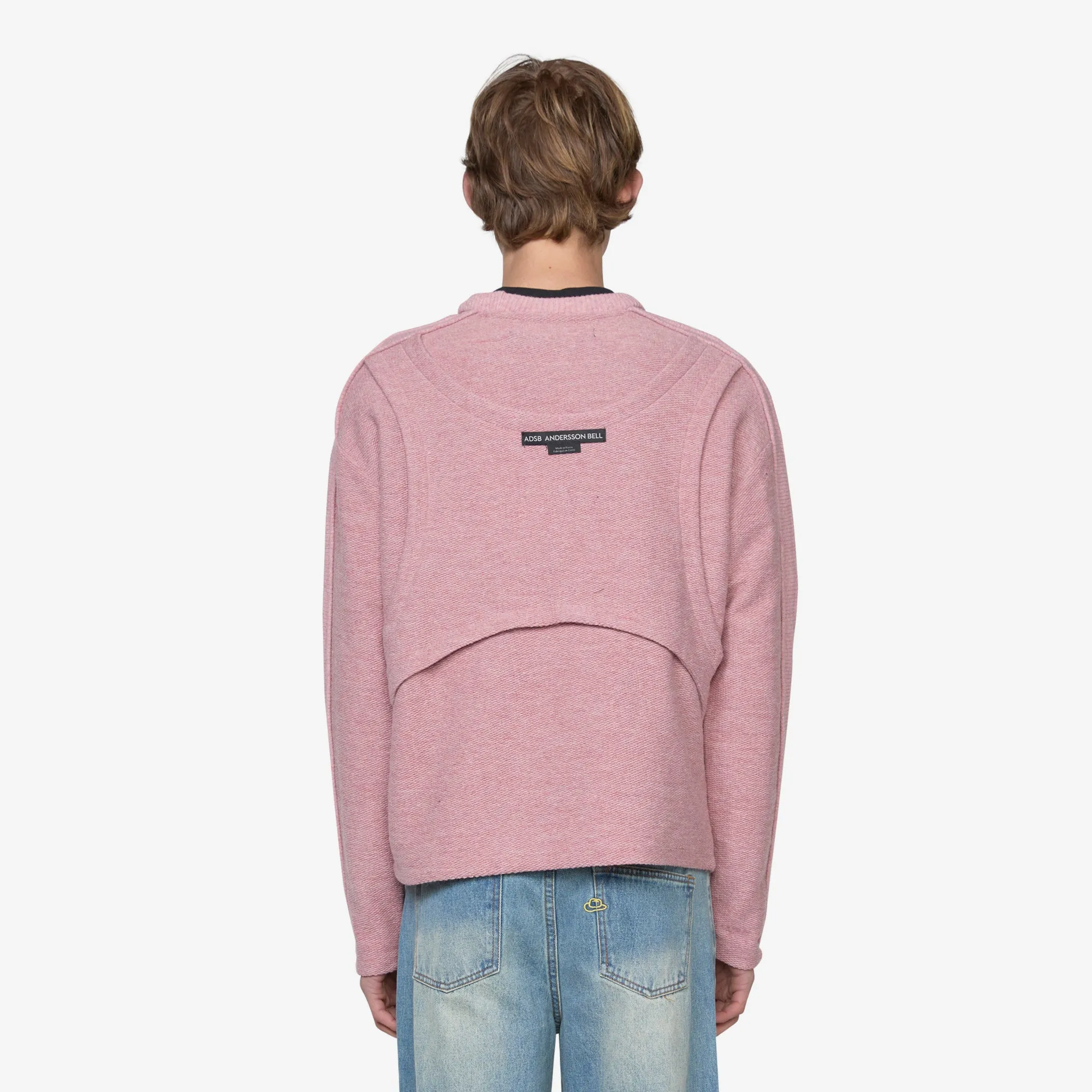 Amanes Crewneck Sweater Pink