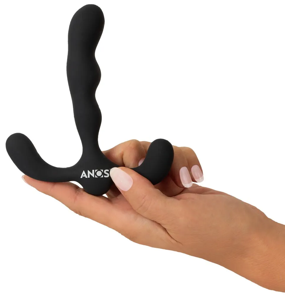 Anos Flexible 3 Motor Prostate Stimulator Black