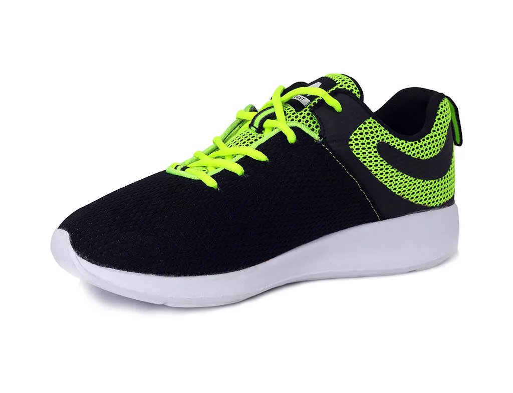 Avant Men's Impact Running and Training Shoes - Black/Neon Green