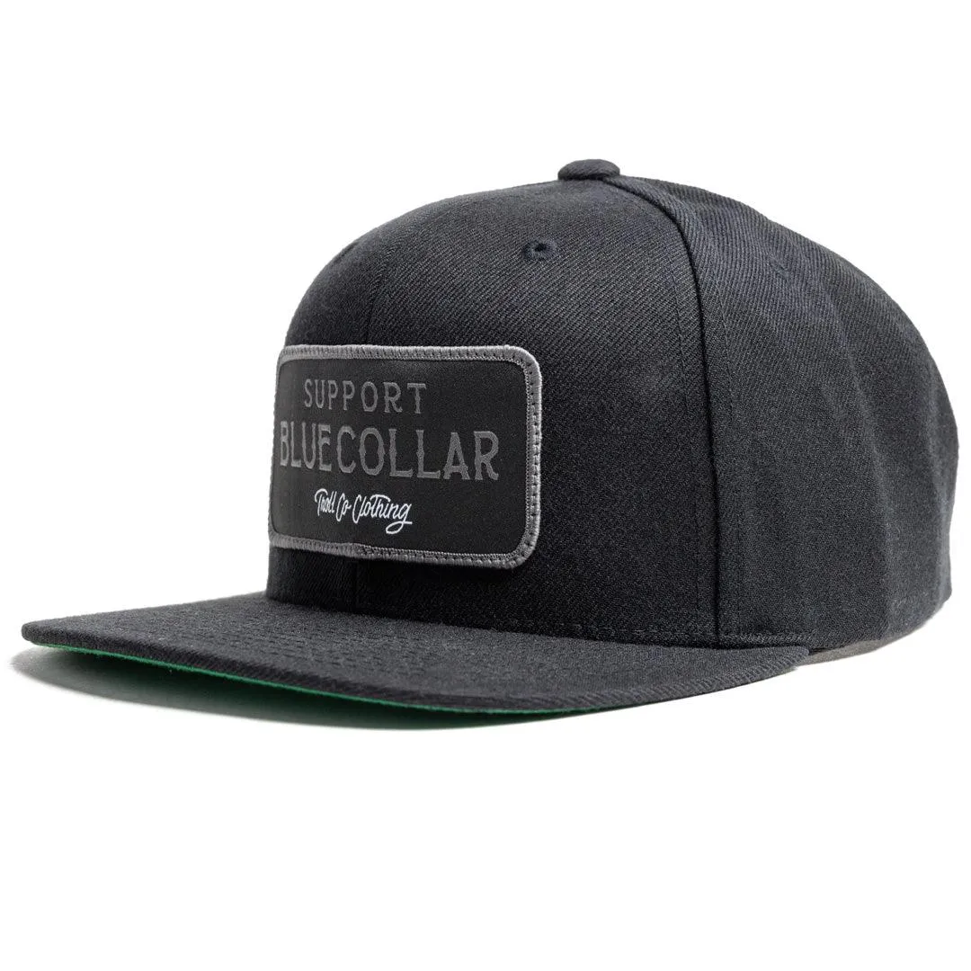 Barricade Snapback: Black on Black