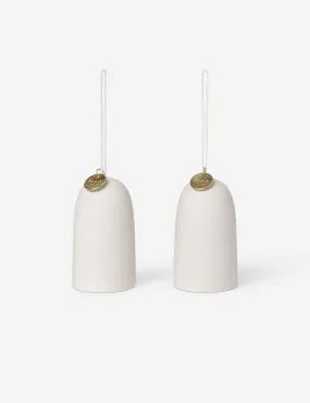 Bell Ceramic Ornaments (Set of 2) by Ferm Living