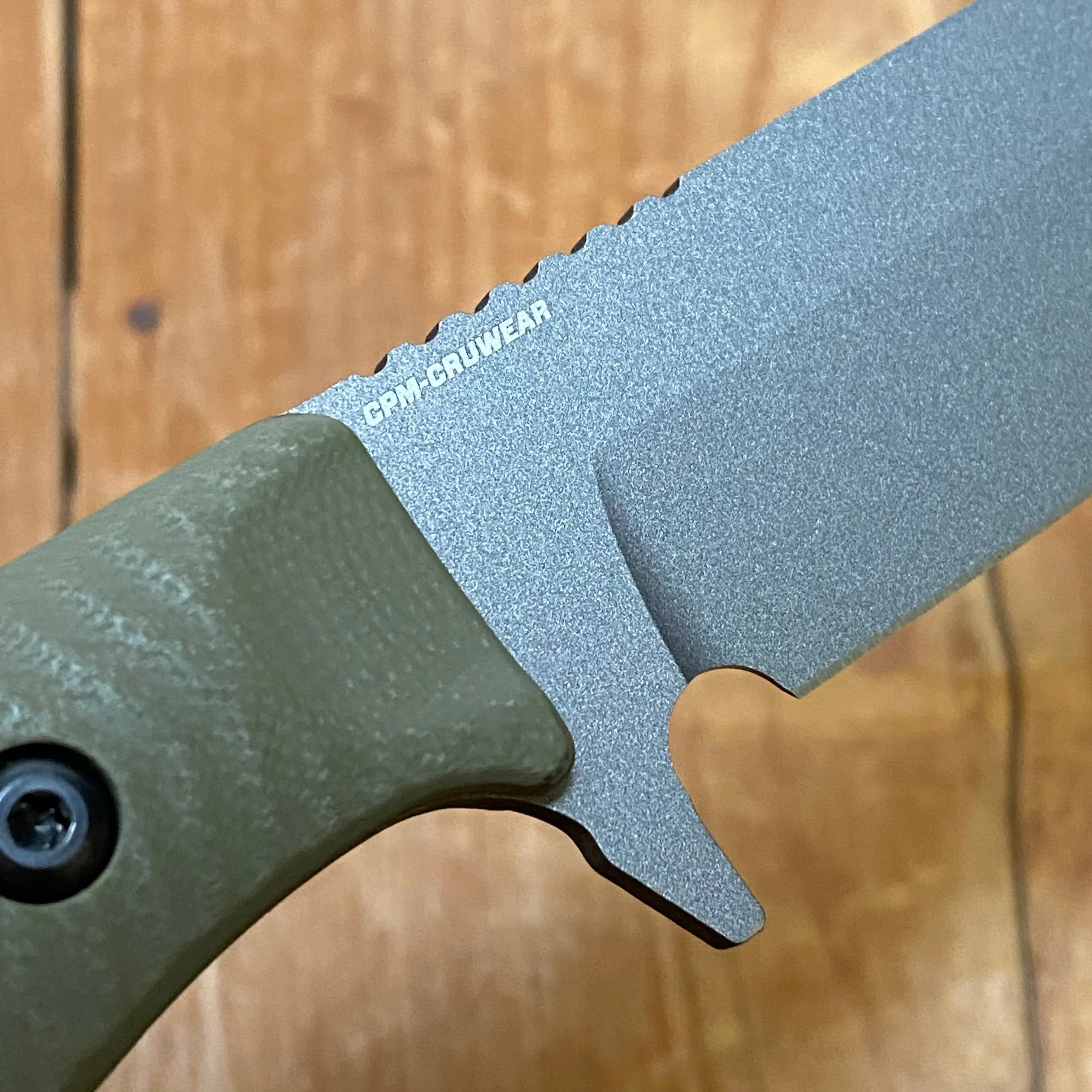 Benchmade 539GY Anonimus 5" Drop Point CPM-Cruwear Fixed Blade OD Green G10 Handle with Sheath