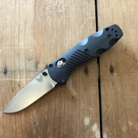 Benchmade 585 Mini Barrage Drop Point 154CM AXIS Lock Black Valox Handle