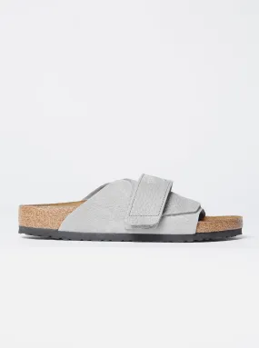 Birkenstock Kyoto in Whale Grey Nubuck Leather