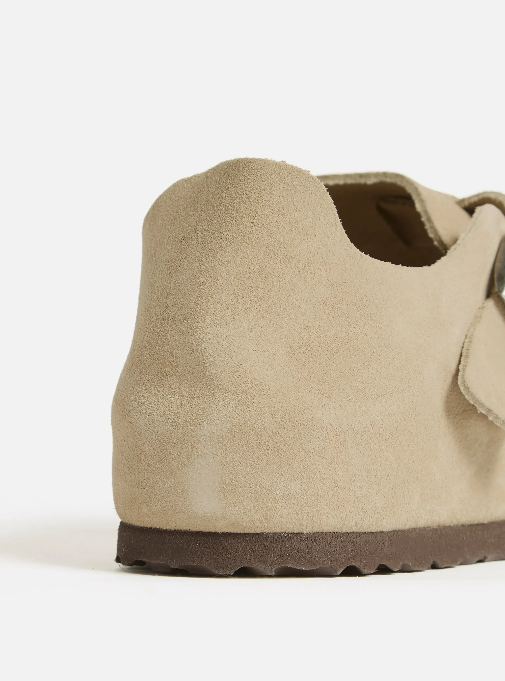 Birkenstock London in Taupe Suede