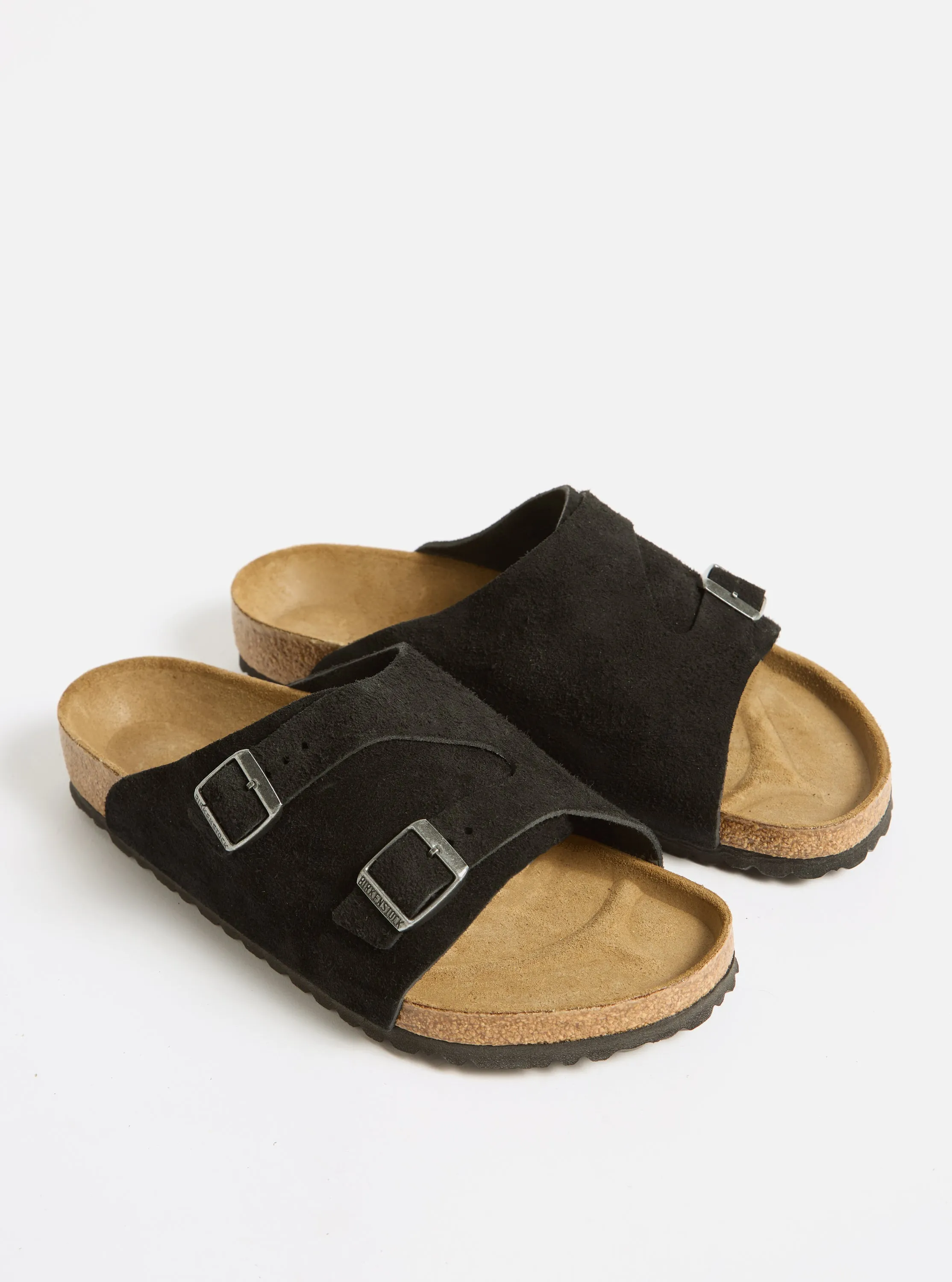 Birkenstock Zürich in Black Suede