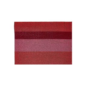 BOLD STRIPE SHAG DOORMAT, PUNCH