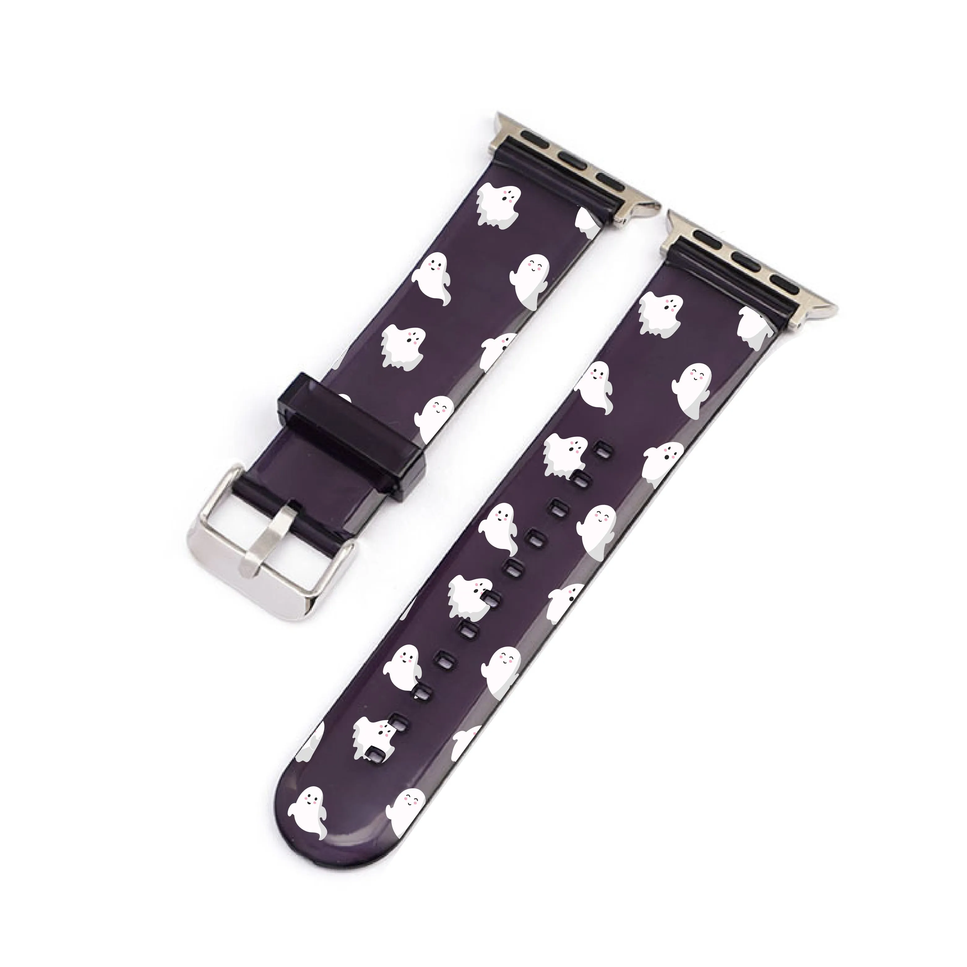 Boo Crew Black Smartwatch Strap