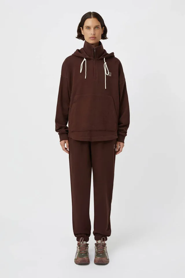 Boyce Zip Up Fleece Hoodie - Chicory