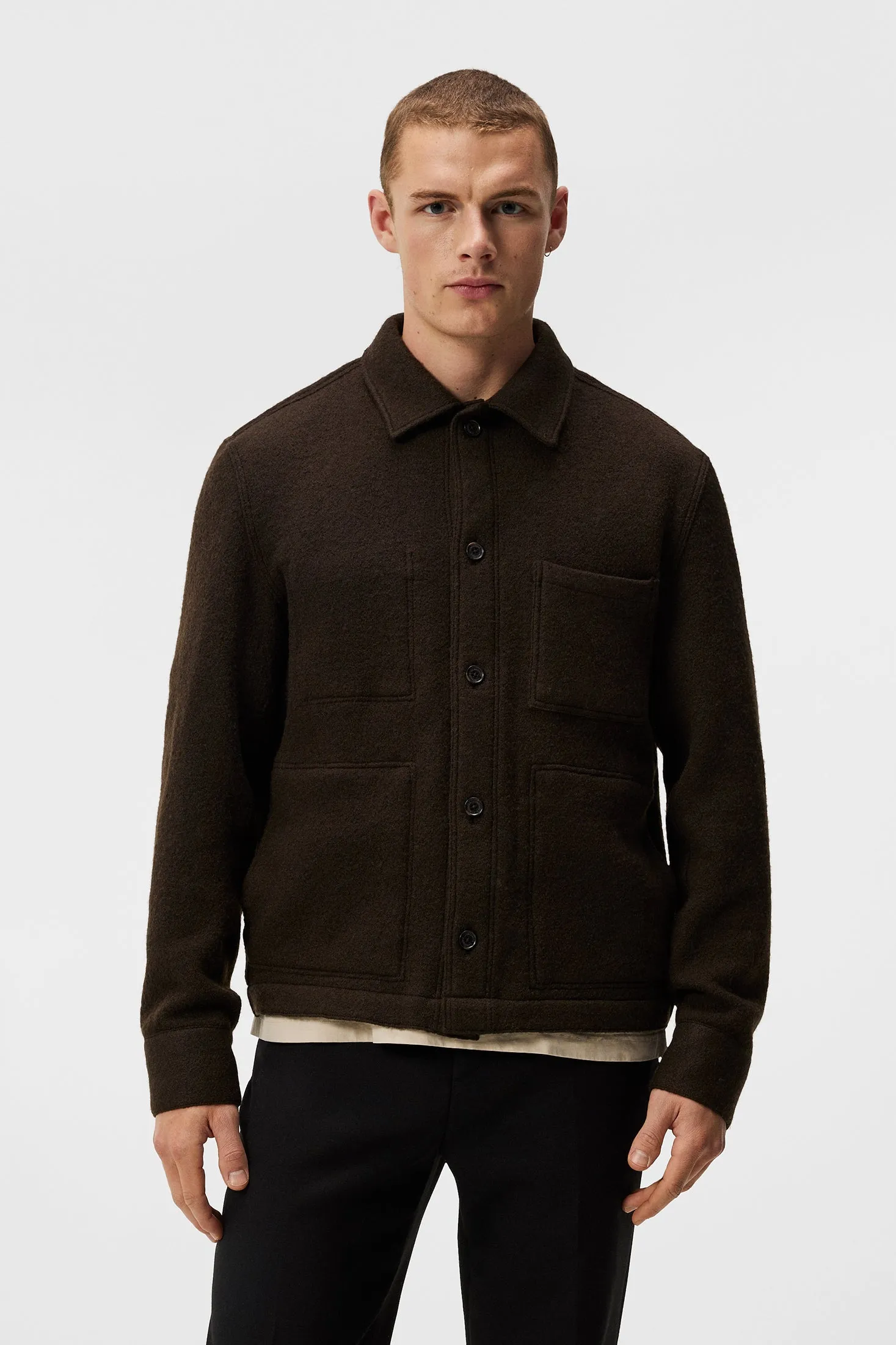 Boyd Wool Overshirt / Delicioso