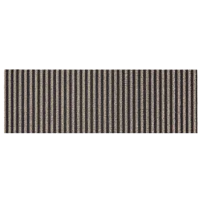 BRETON STRIPE SHAG RUNNER, GRAVEL