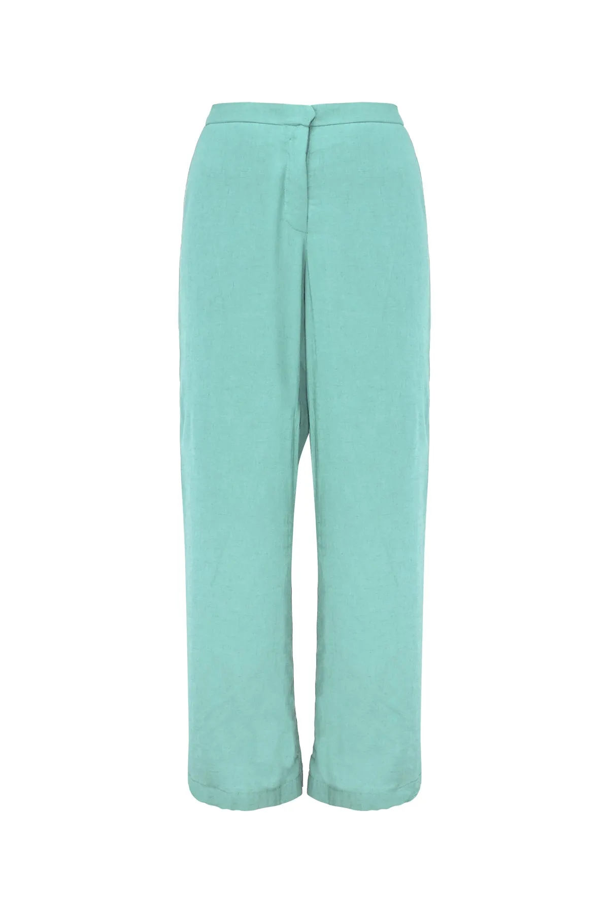 Buttonscarves X Jovian Paradiso Palome Pants In Light Turquoise