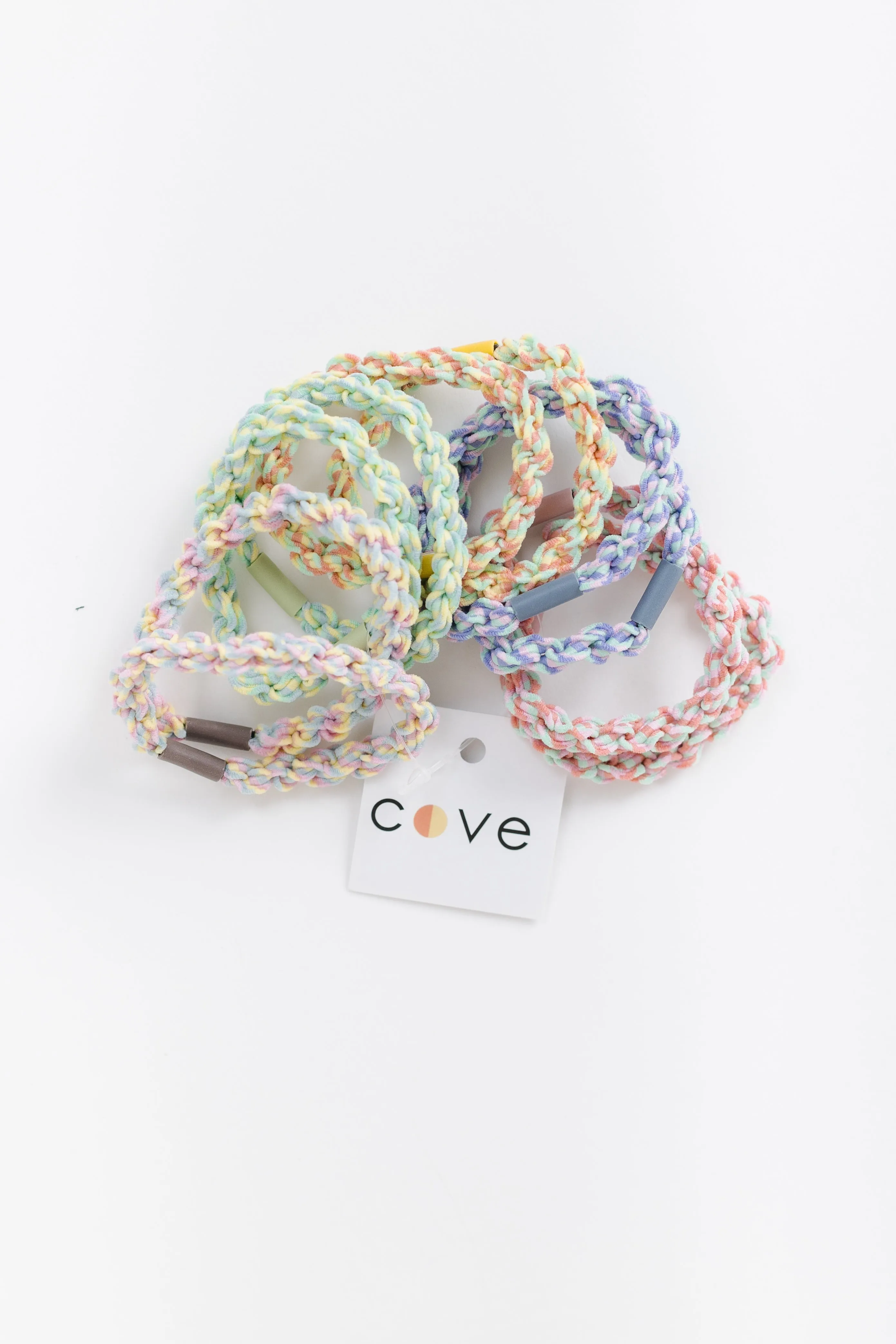 Cove Braided Hair Elastic - Set of 10