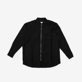 DERRY zip front overshirt