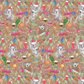 Earth Greetings Folded Wrapping Paper - Magic Pudding*