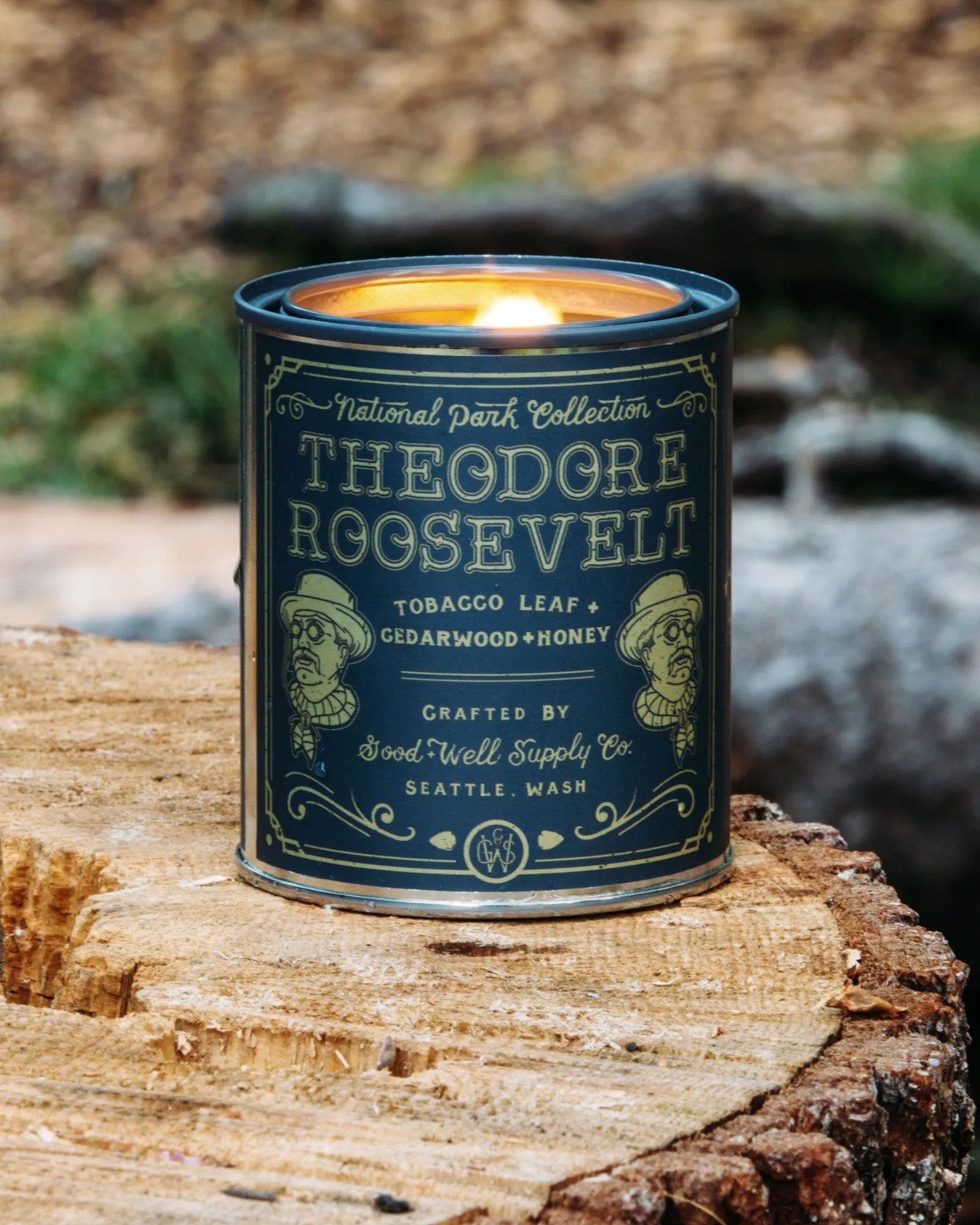 Good & Well Supply Co. National Park Soy Candle - Theodore Roosevelt