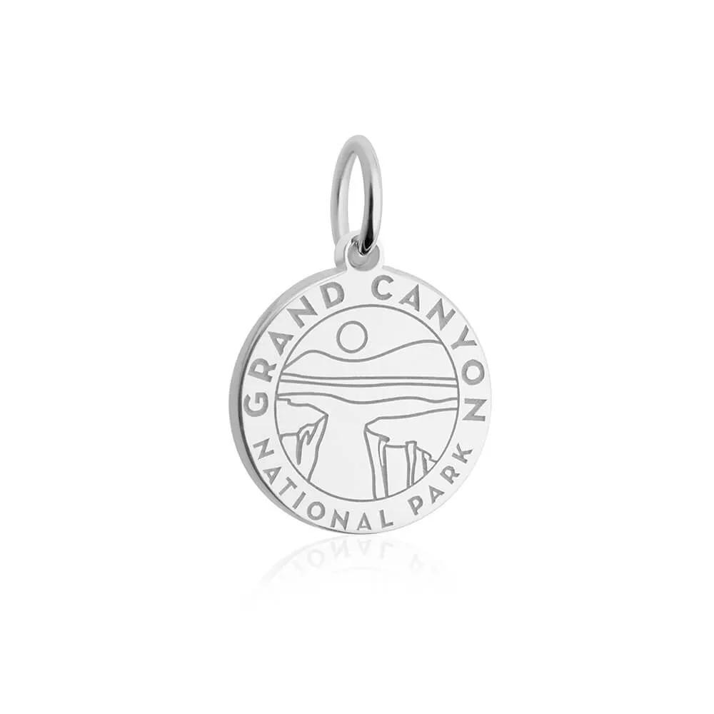 Grand Canyon National Park Charm, Silver