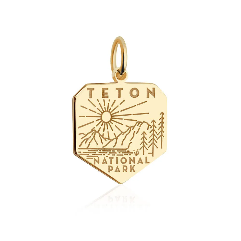 Grand Teton National Park Charm, Gold