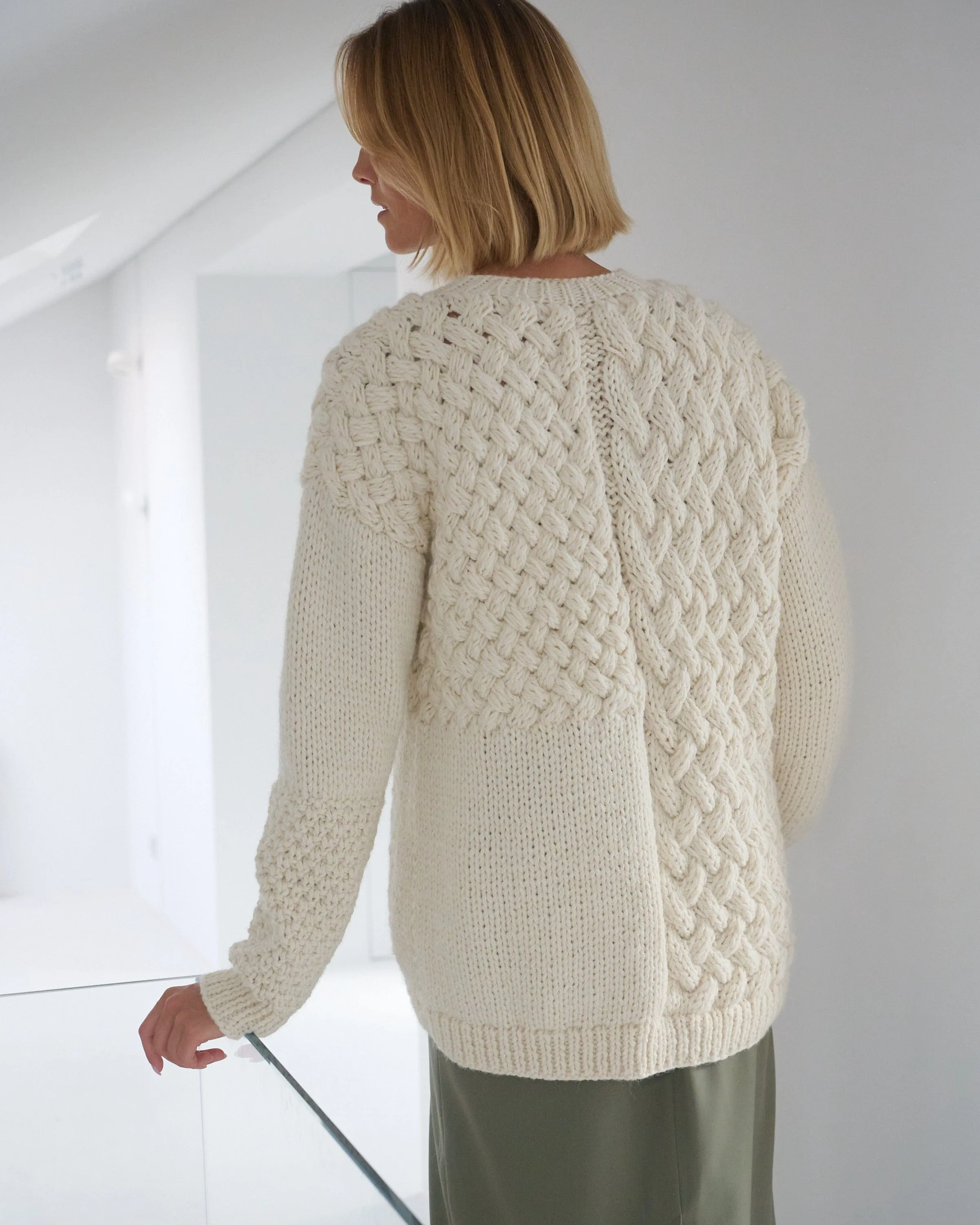 Heartbreaker: Seal Salt Alpaca & Wool Sweater