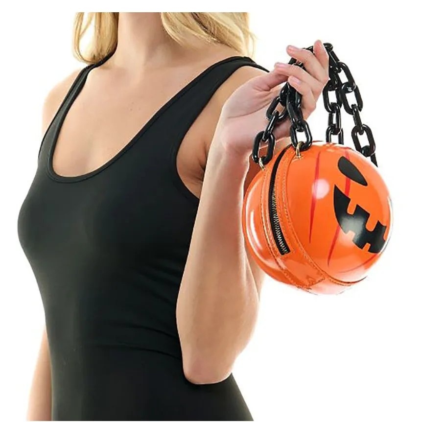 Holloween fake chain crossbody bag