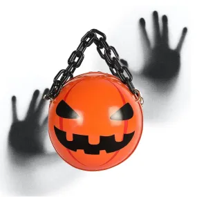 Holloween fake chain crossbody bag