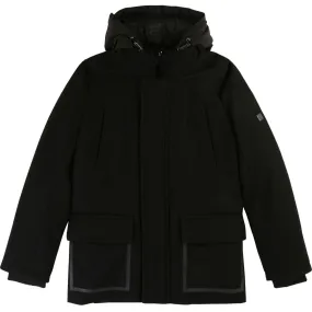 Hugo Boss Boys Black Peacoat