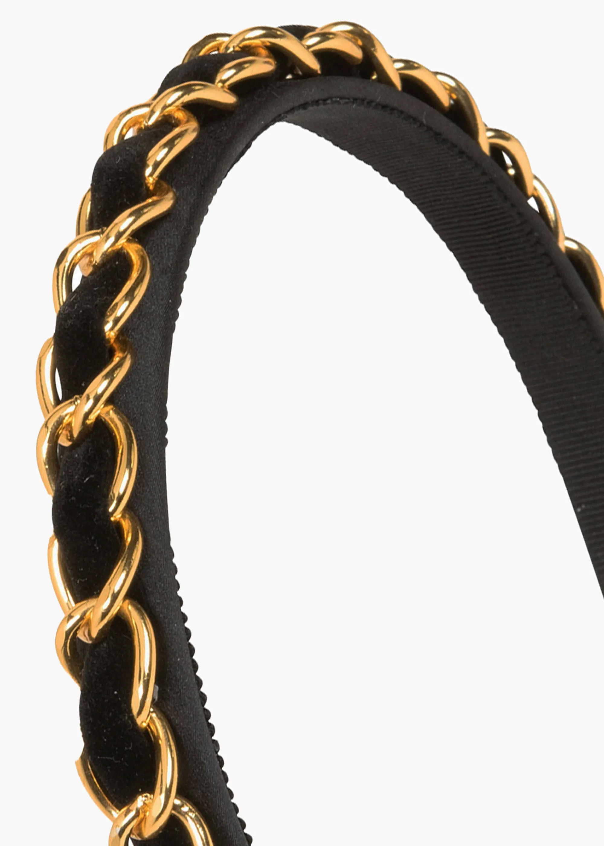 Kason Headband -- Black Gold