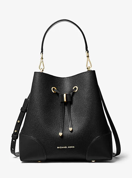 Mercer Gallery Medium Pebbled Leather Shoulder Bag