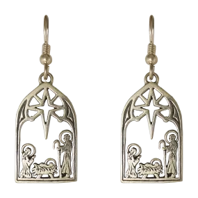 Nativity Scene Earrings