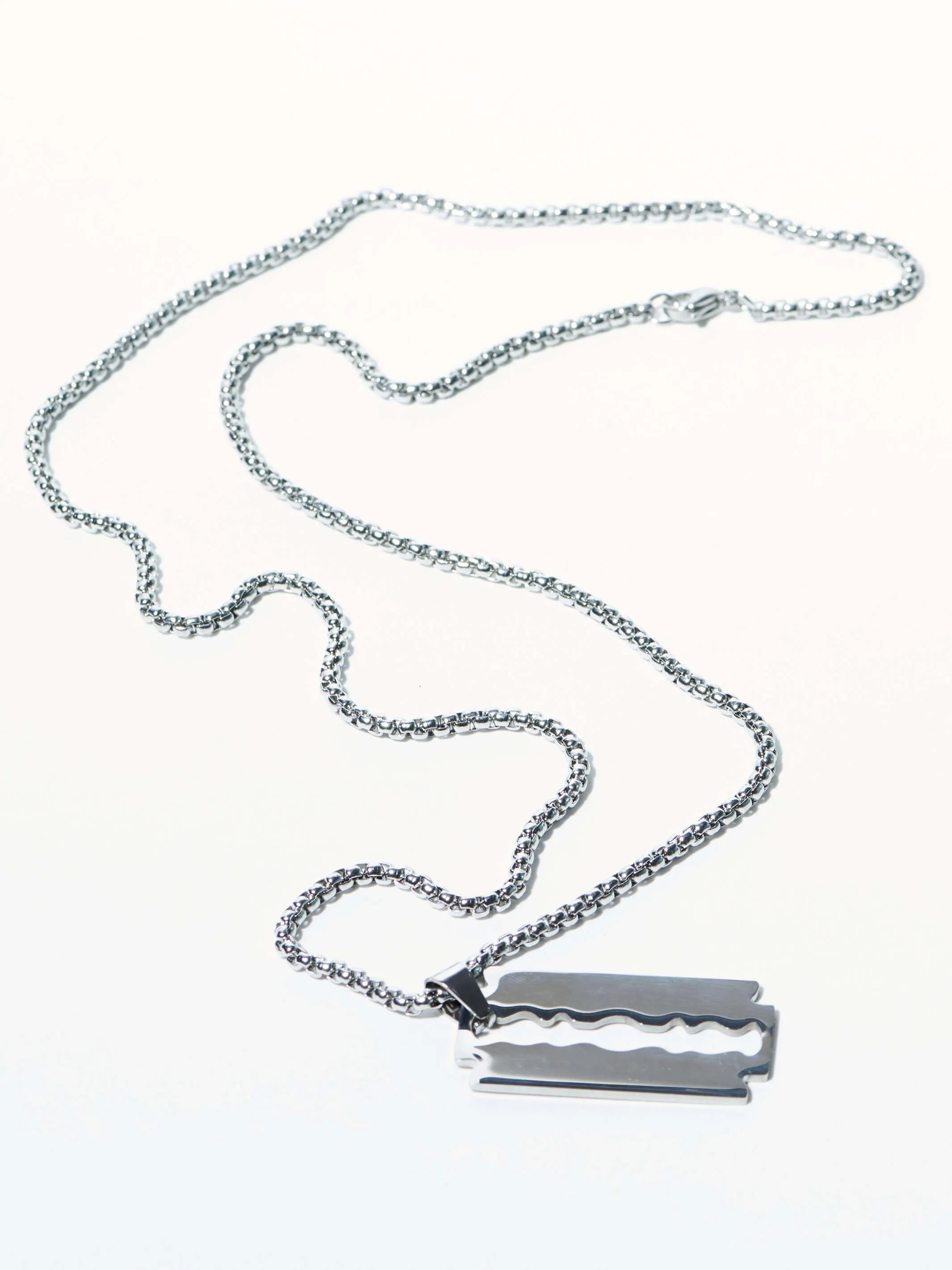 Razor Blade Necklace