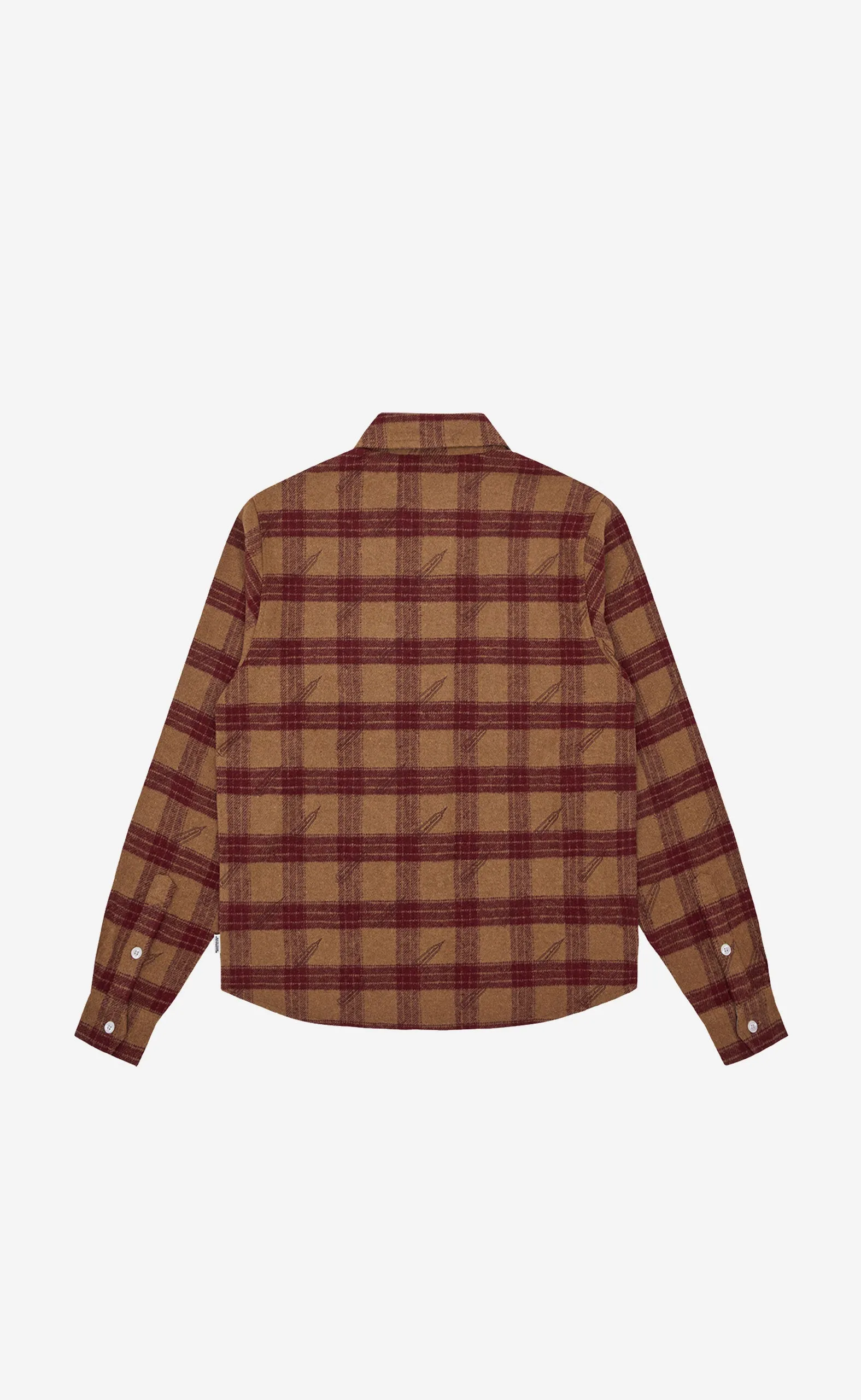 RED CHECK A/O PRINT CHECK SHIRT