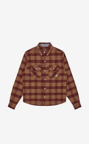 RED CHECK A/O PRINT CHECK SHIRT