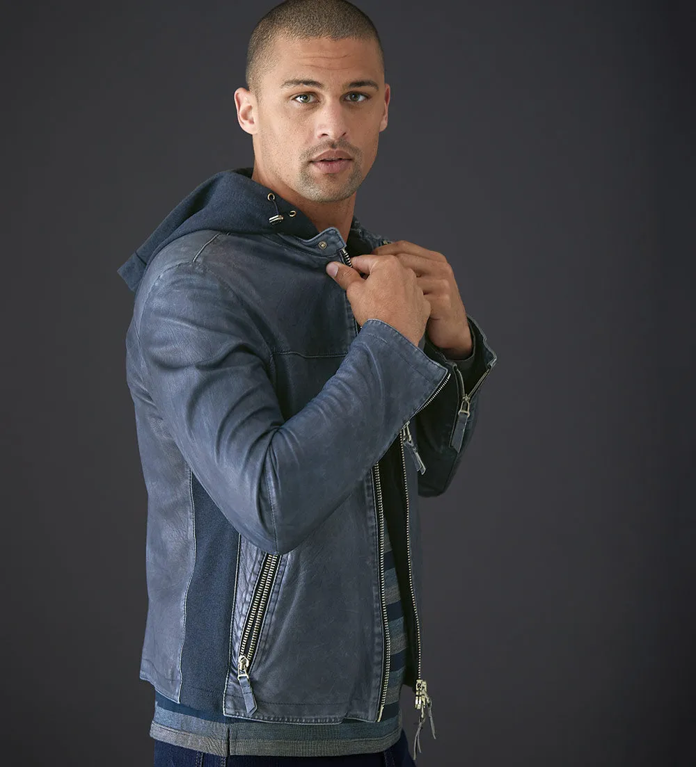 Reserve Blue Glove Leather Jacket