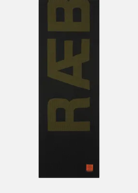 SI F.C. RÆBURN SCARF BLACK w/ OLIVE