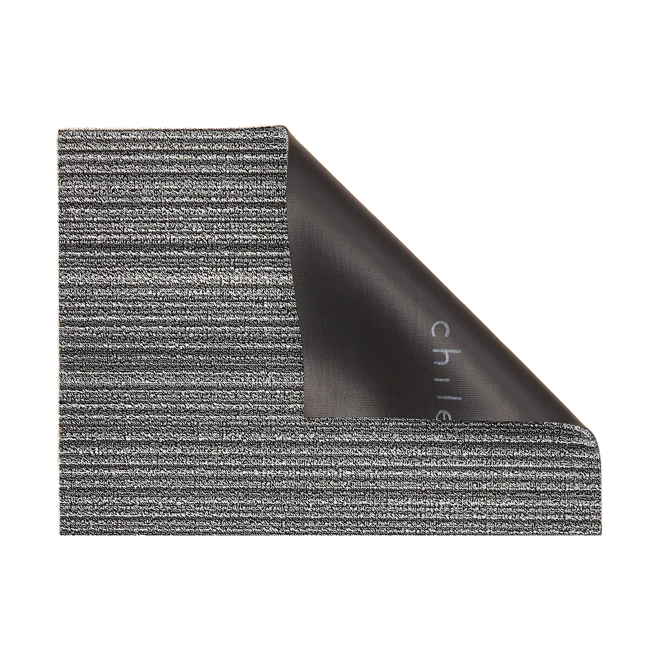 SKINNY STRIPE SHAG MAT, SHADOW