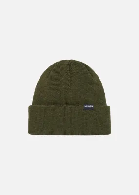 TAB BEANIE OLIVE